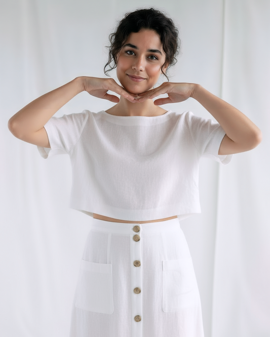 Breeze-Line Crop Top