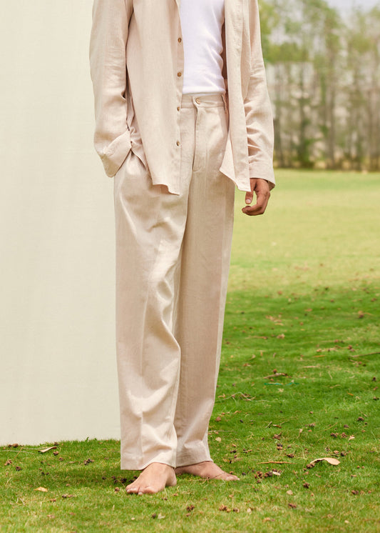 Men Straight Fit Trouser Pants