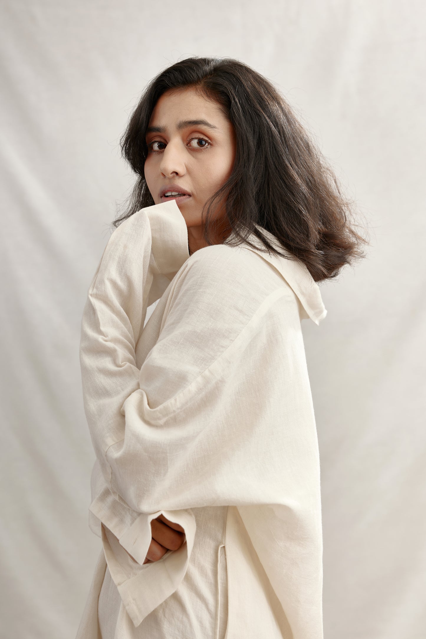 Kelly Shift Linen Dress