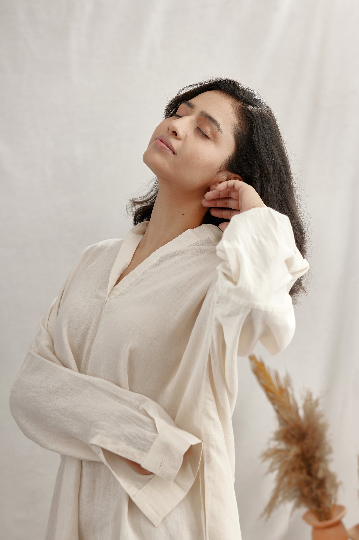 Kelly Shift Linen Dress