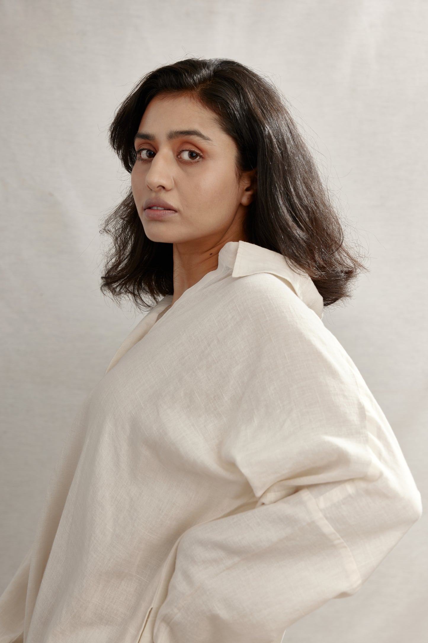 Kelly Shift Linen Dress