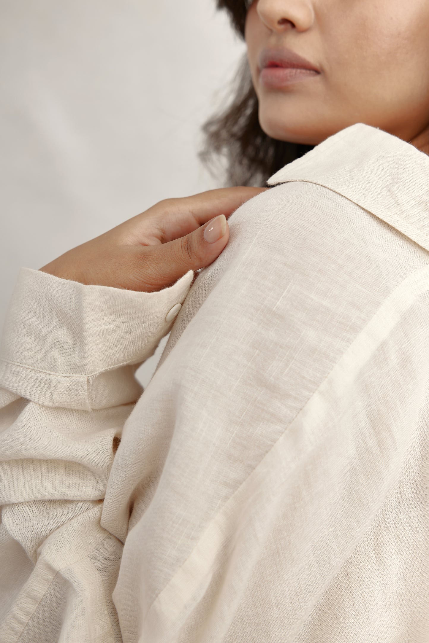 Kelly Shift Linen Dress