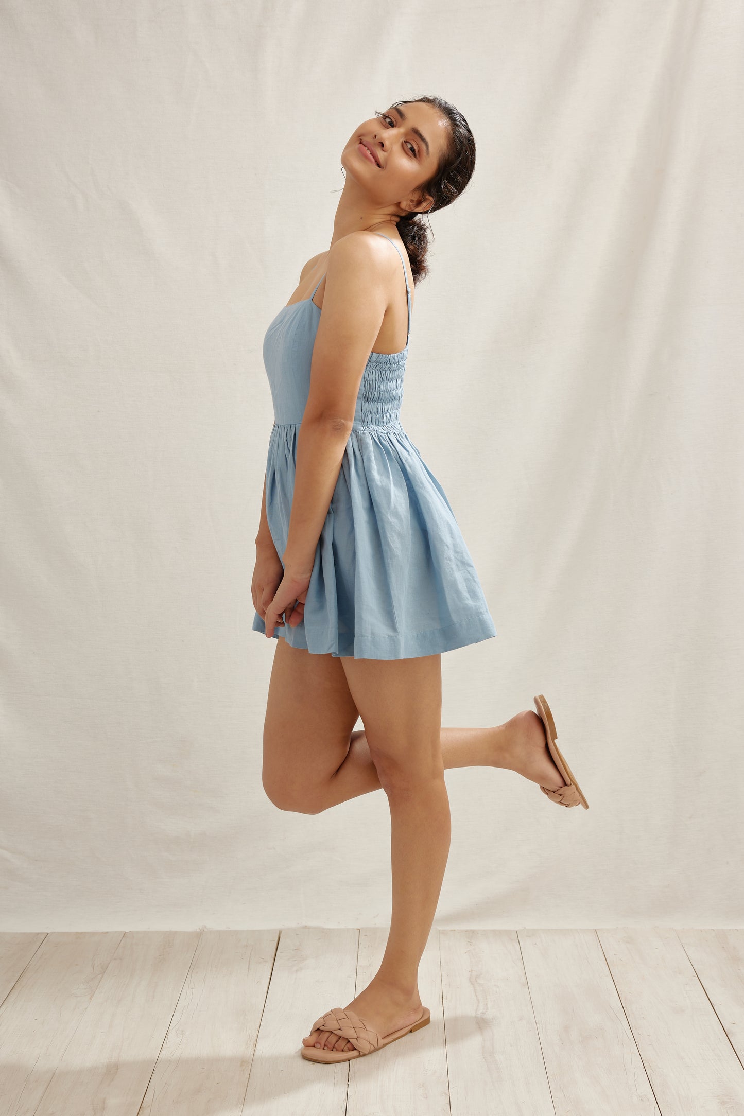 Ballet Linen Dress