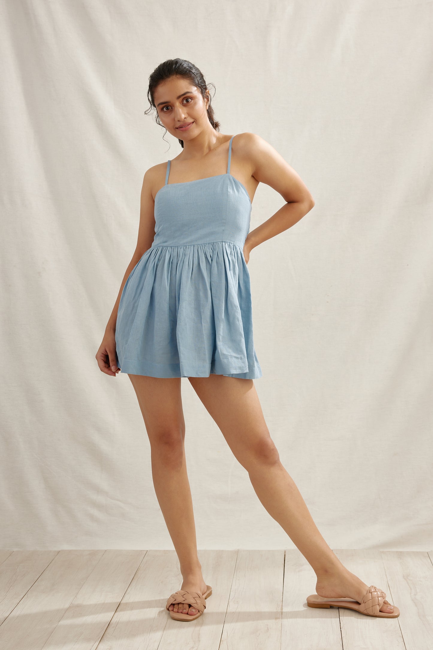 Ballet Linen Dress