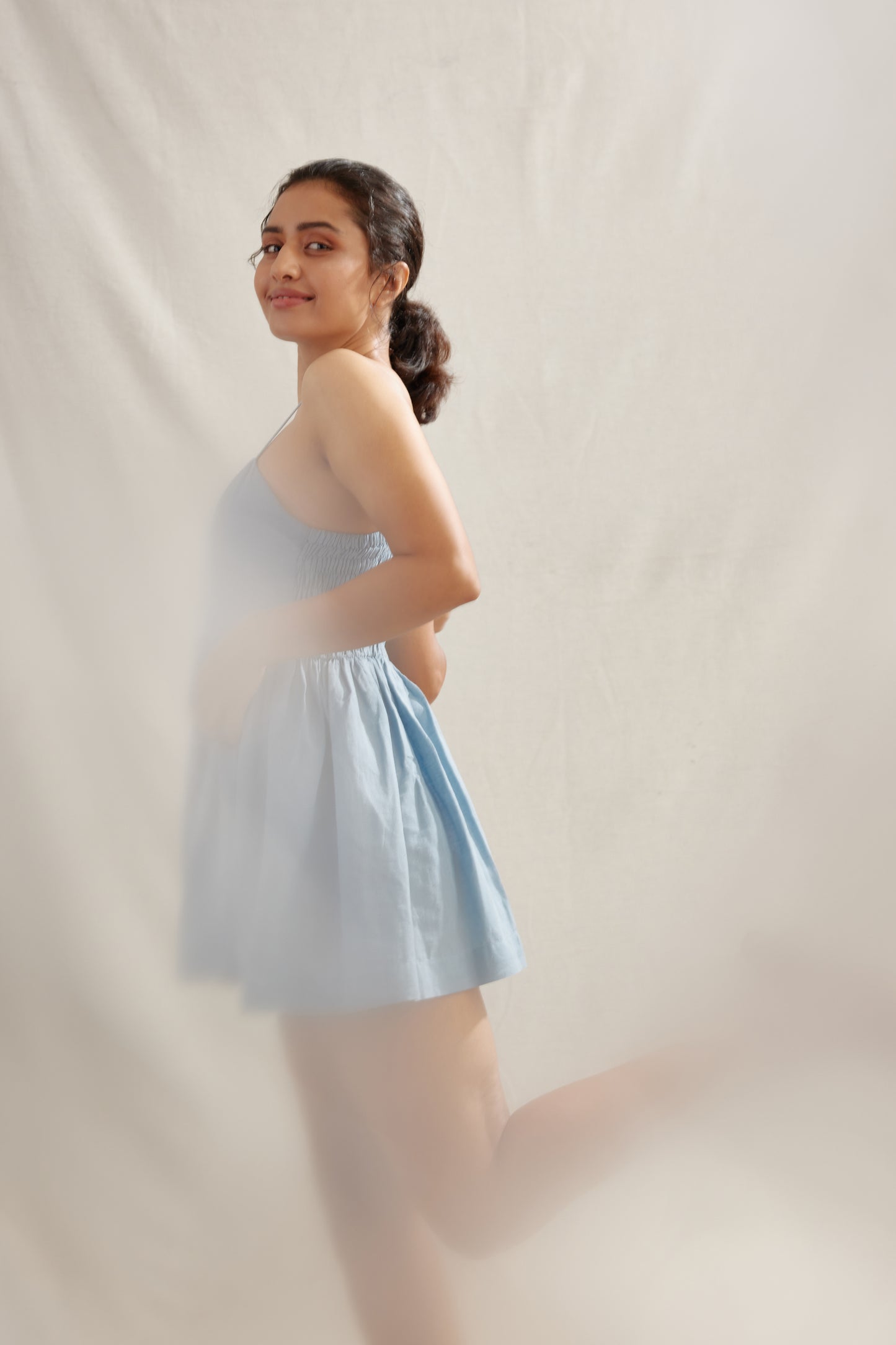 Ballet Linen Dress