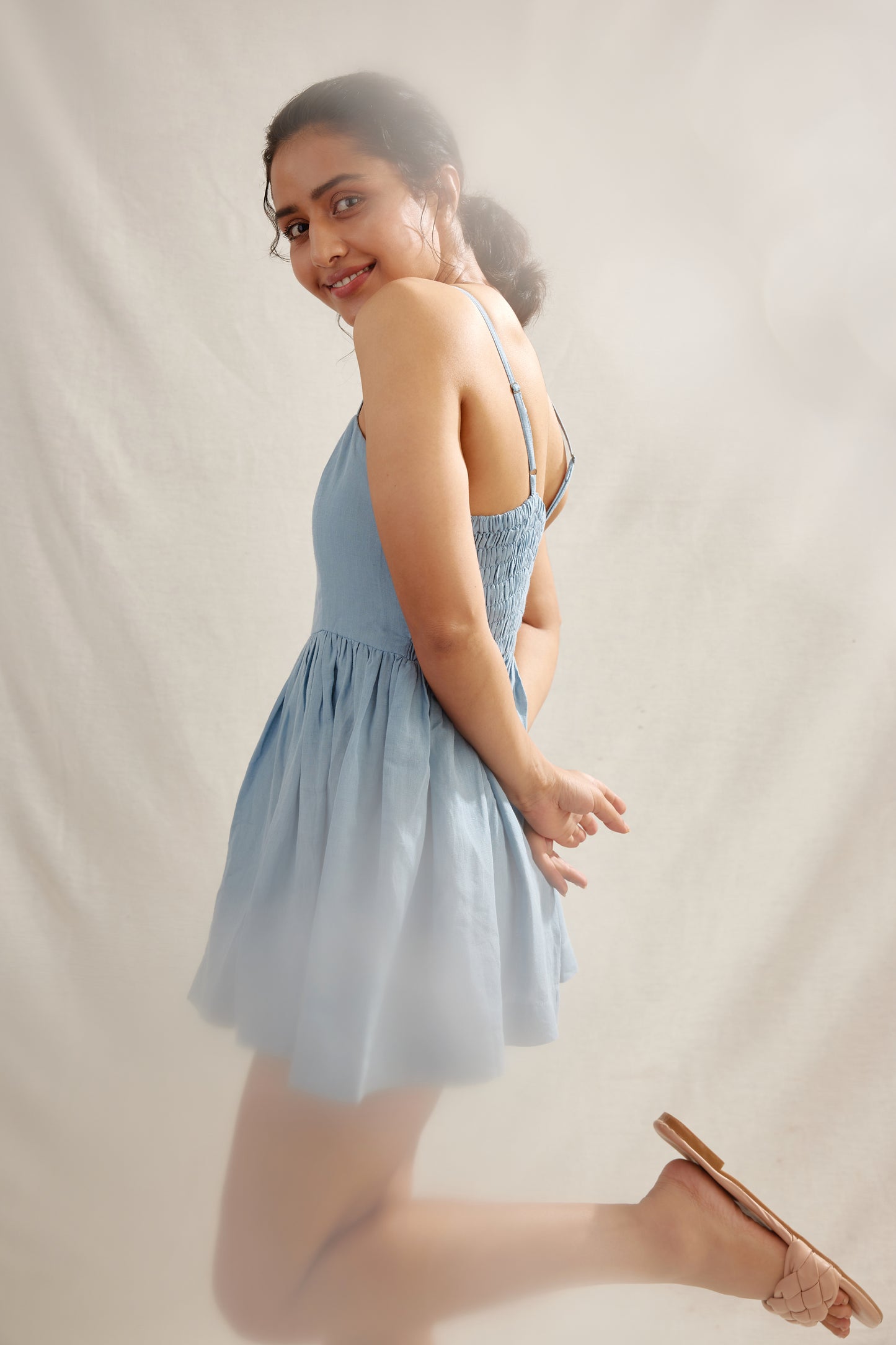 Ballet Linen Dress