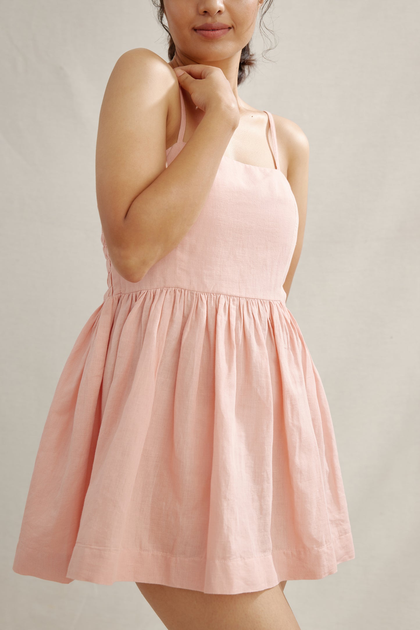 Ballet Linen Dress