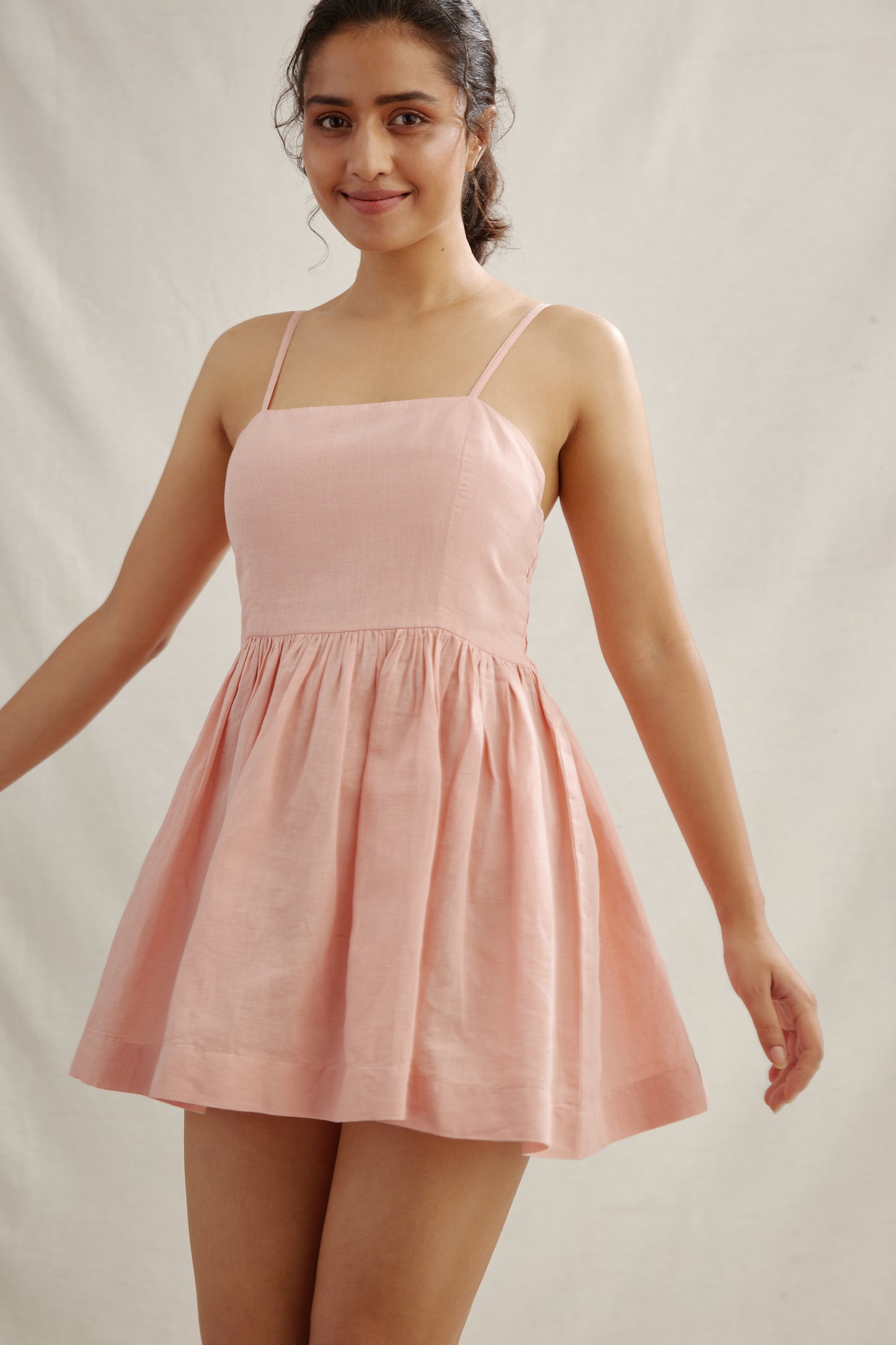 Ballet Linen Dress