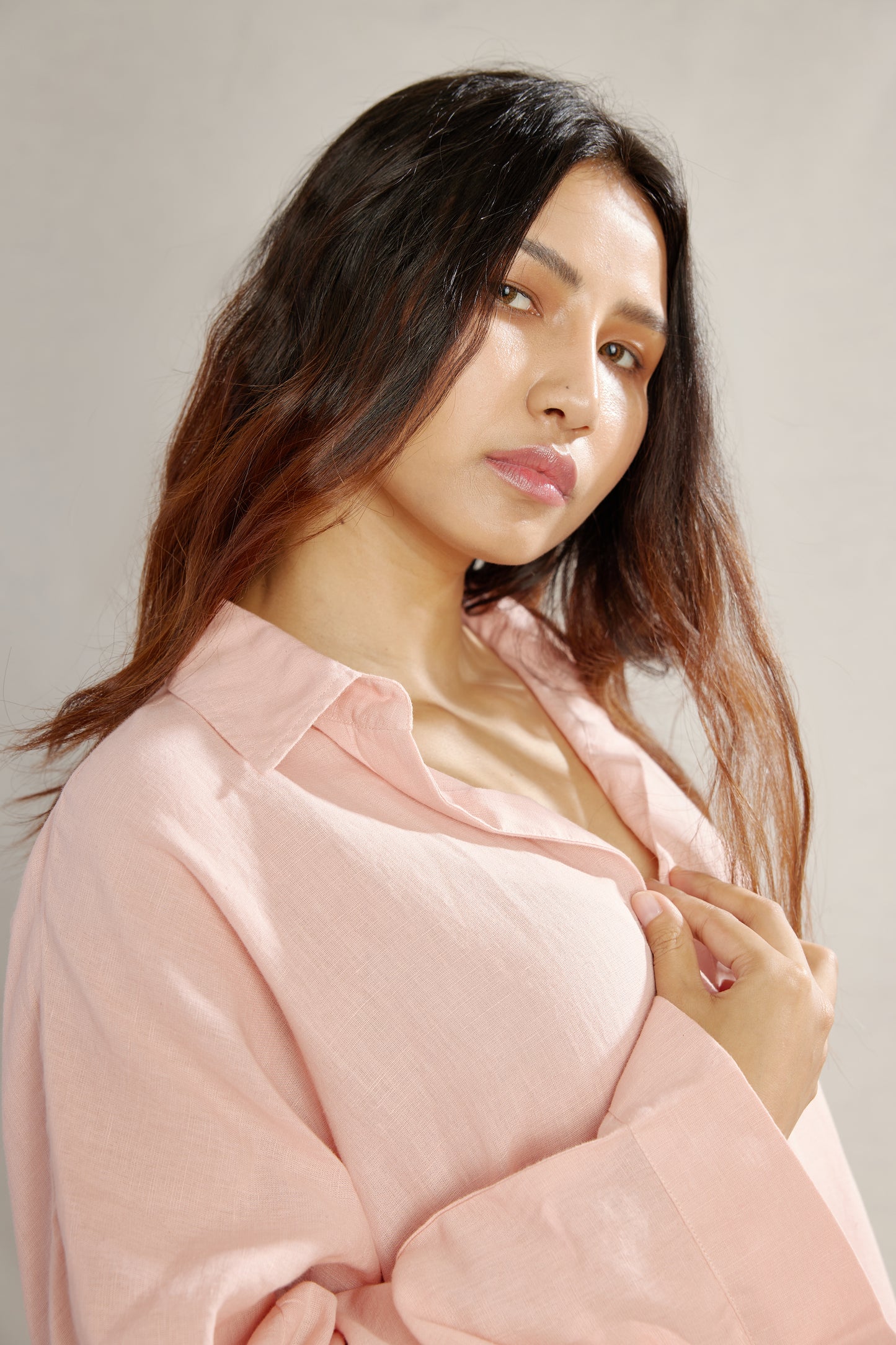 Kelly Shift Linen Dress