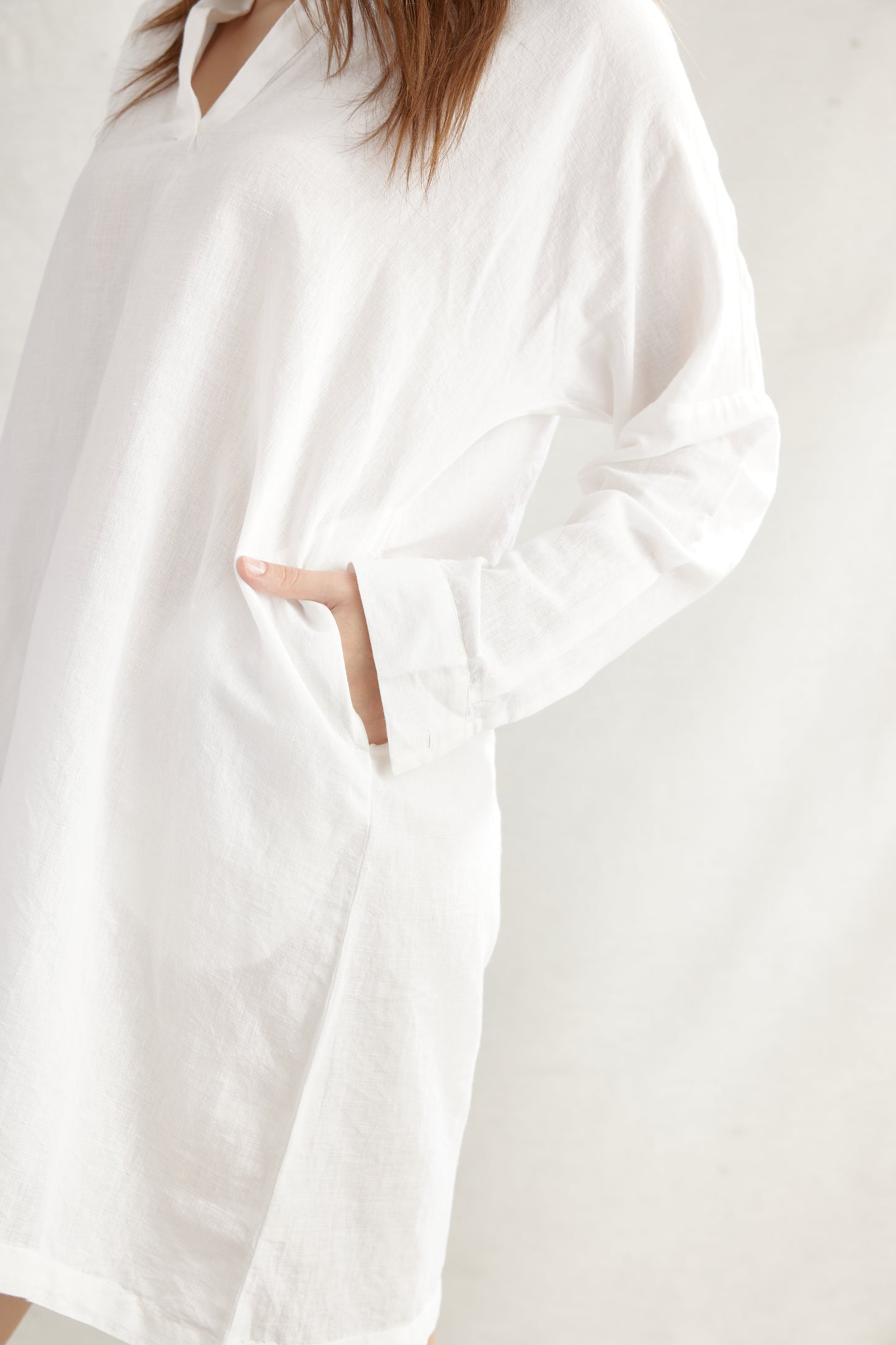 Kelly Shift Linen Dress