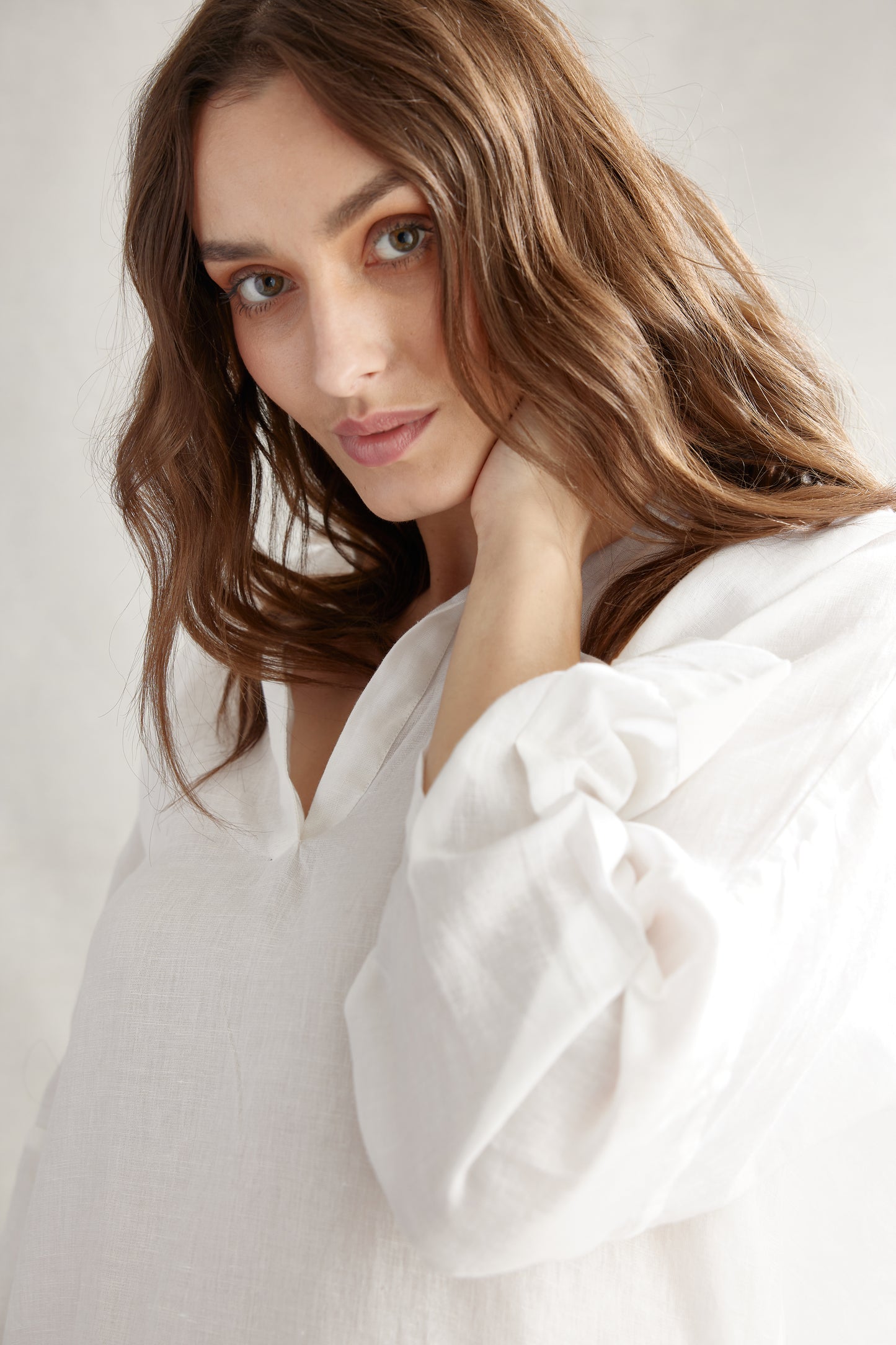 Kelly Shift Linen Dress