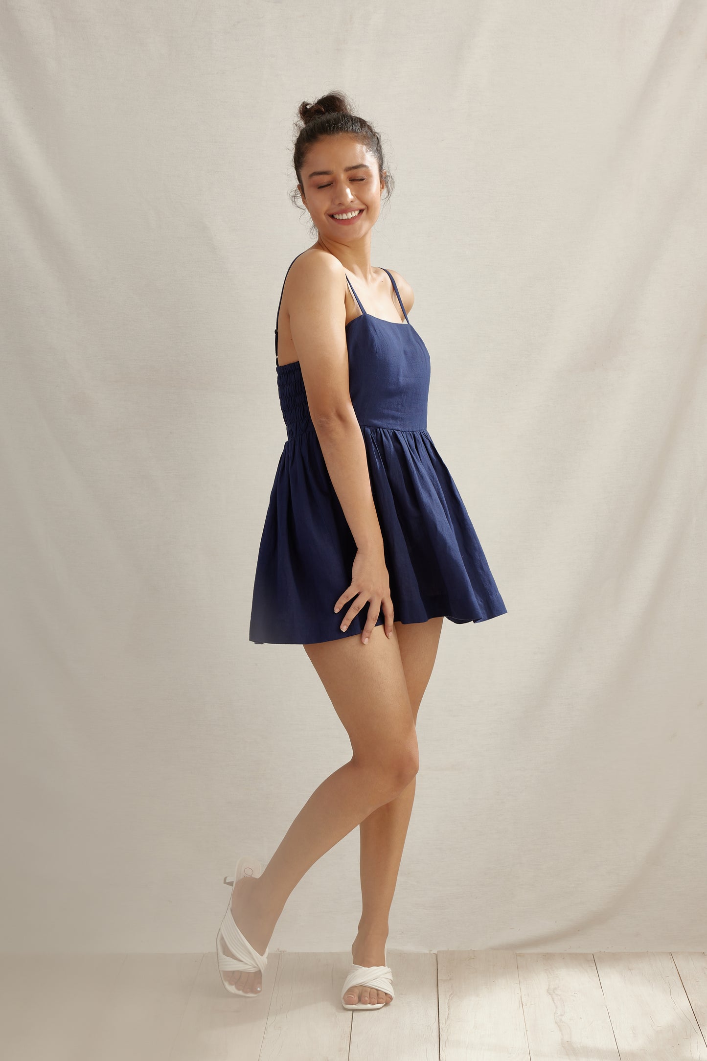 Ballet Linen Dress
