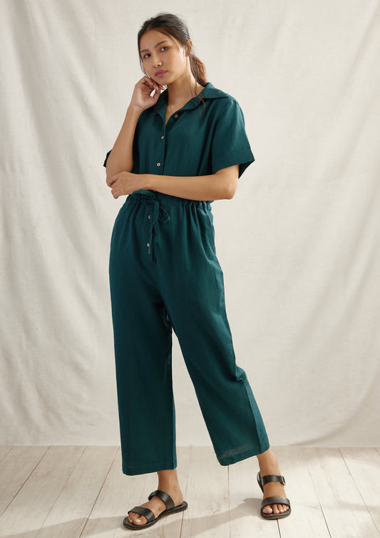 Bodycon Linen Jumpsuit