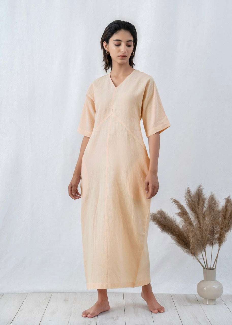 Linen Maxi Dress