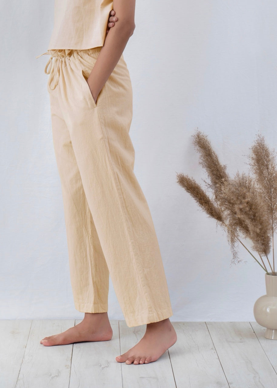 Paperbag Linen Pyjama Pants