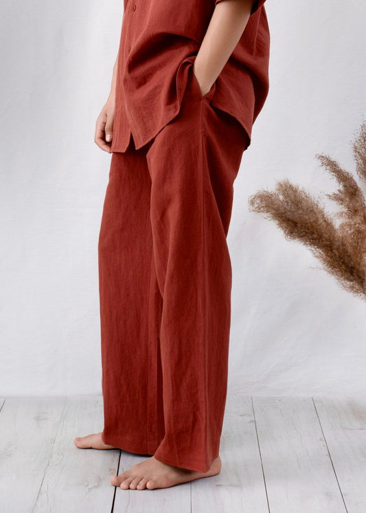 Wide Pyjama Pants