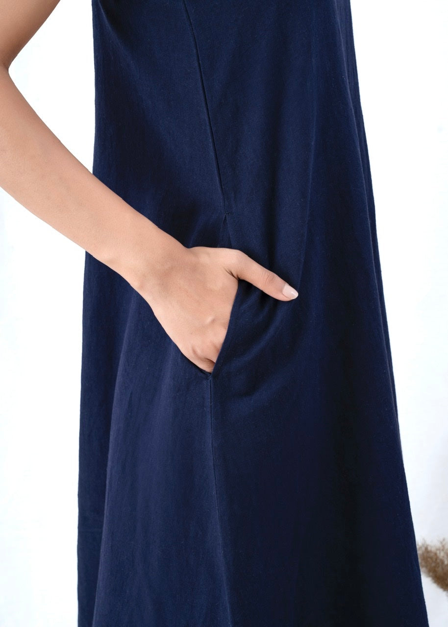 Ruffled Slip Dress