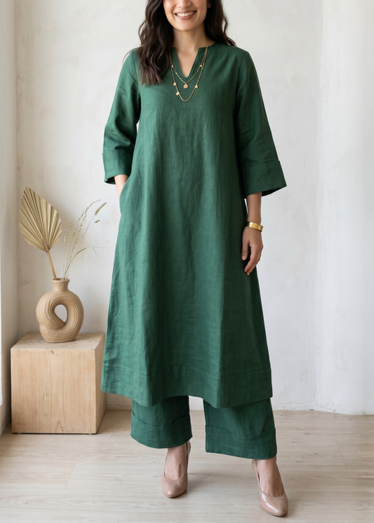 The Oasis Kurta Co-ord Set