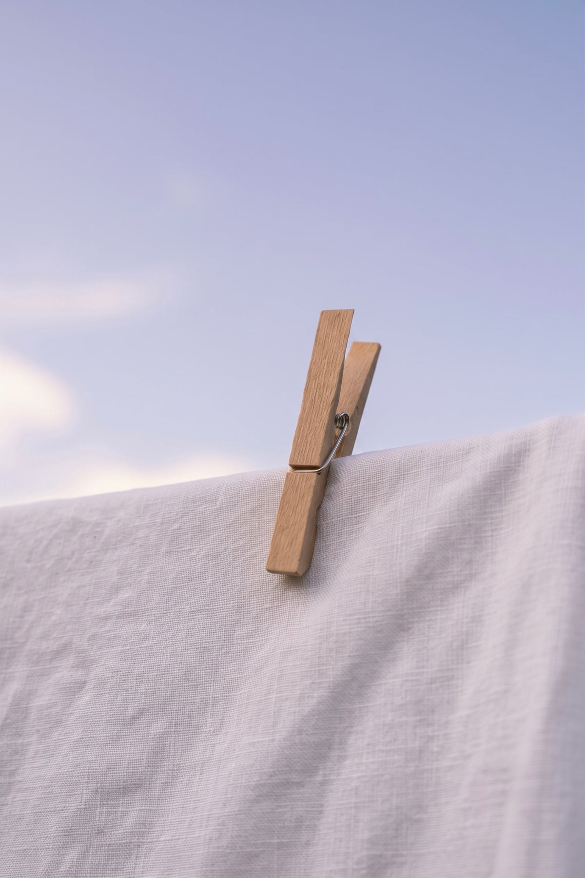 It begins with the cloth