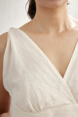 Shell Linen Top