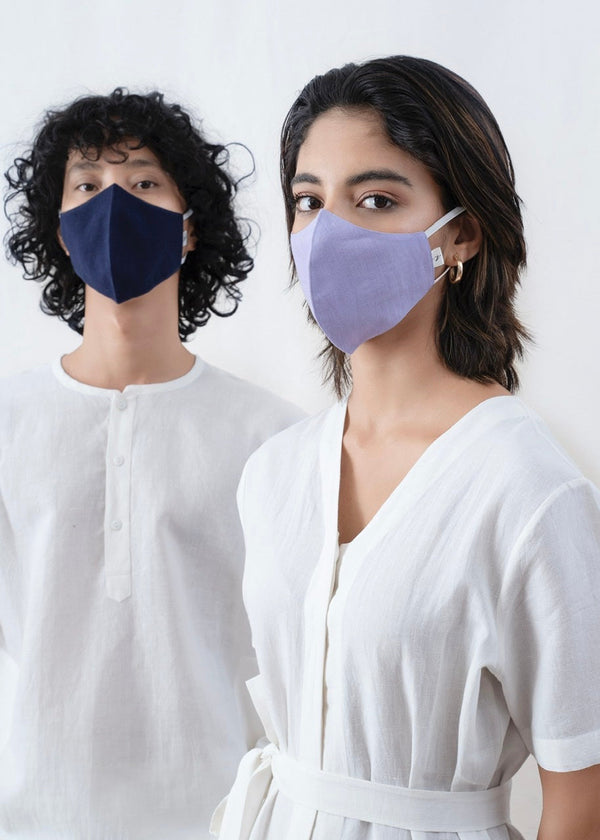 Unisex Linen-Muslin Face Mask