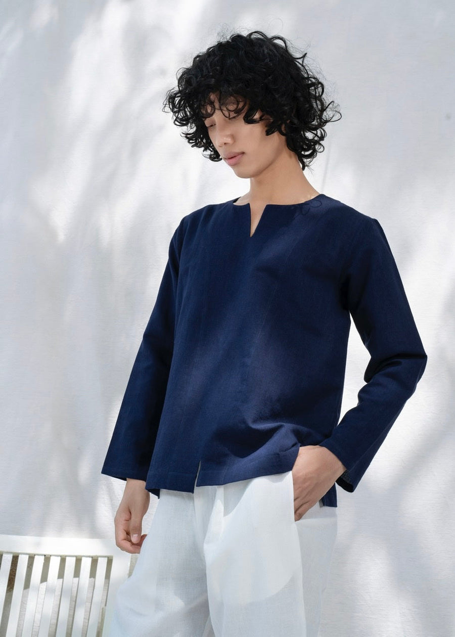 Unisex Linen Short Kurta