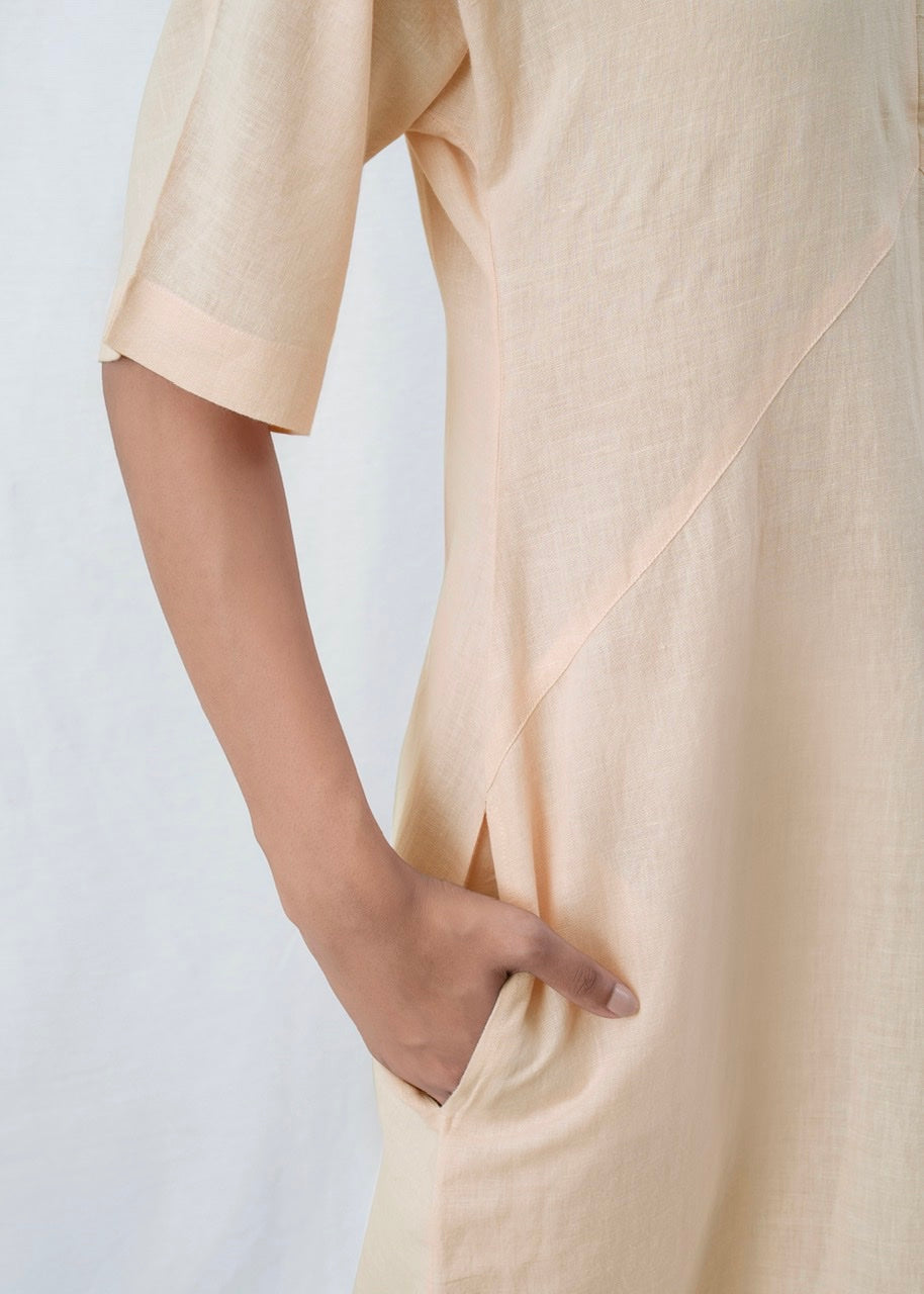 Linen Maxi Dress