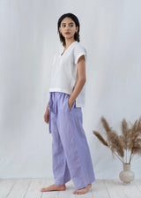 Wide Linen Pyjama Pants