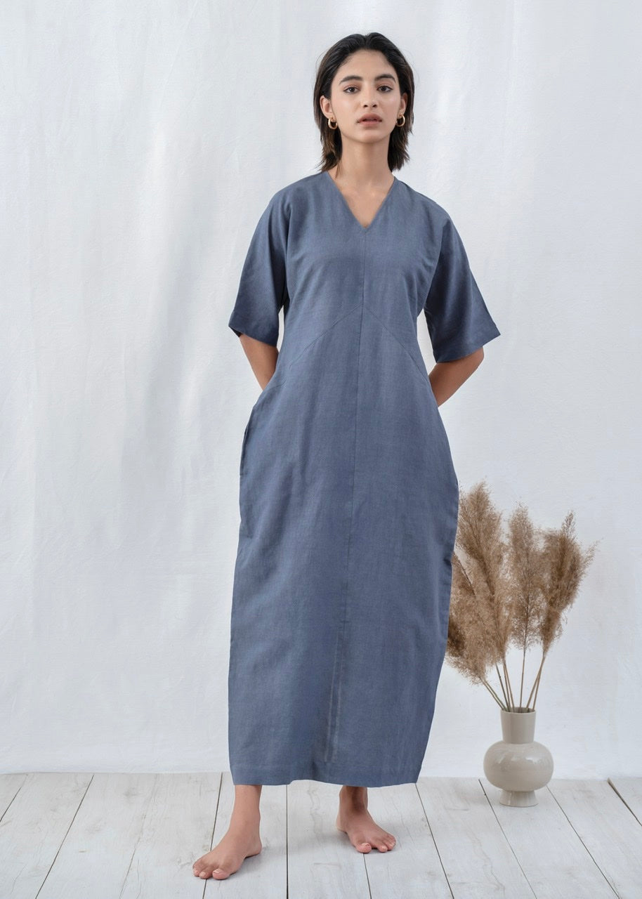 Linen Maxi Dress