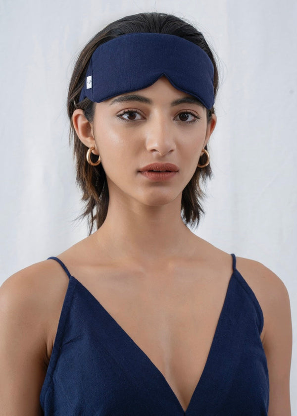 Soft Linen Sleep Eye Mask