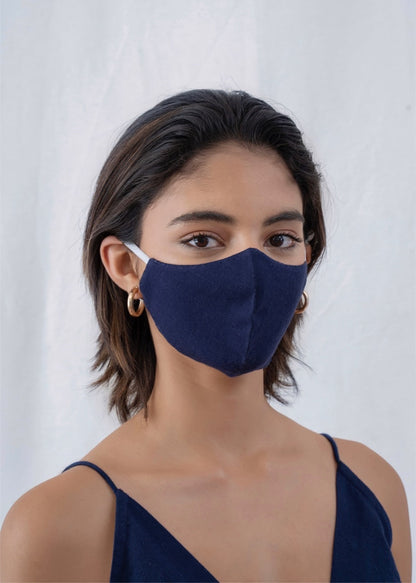 Unisex Linen-Muslin Face Mask