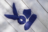 Linen Accessories combo (Face Mask, Eye Mask, Scrunchie)