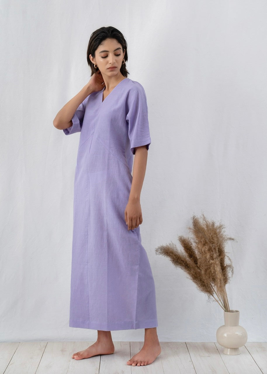 Linen Maxi Dress