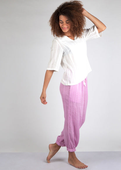 Linen Jogger Pyjama Pants
