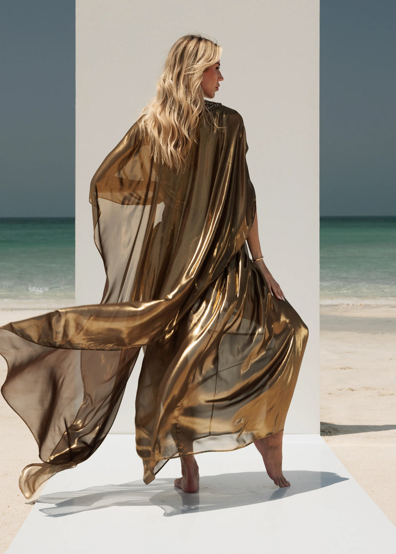 Grace Maxi Dress | Gold