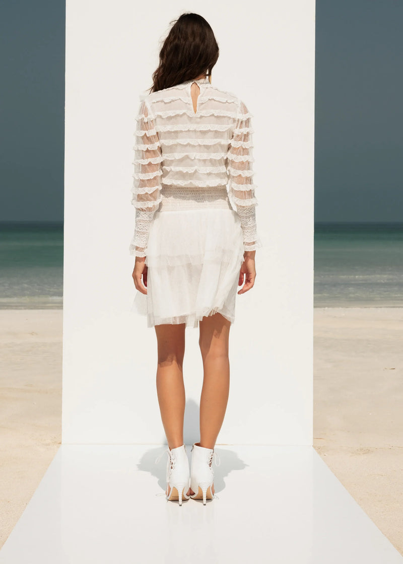 Roya Dress | Off White